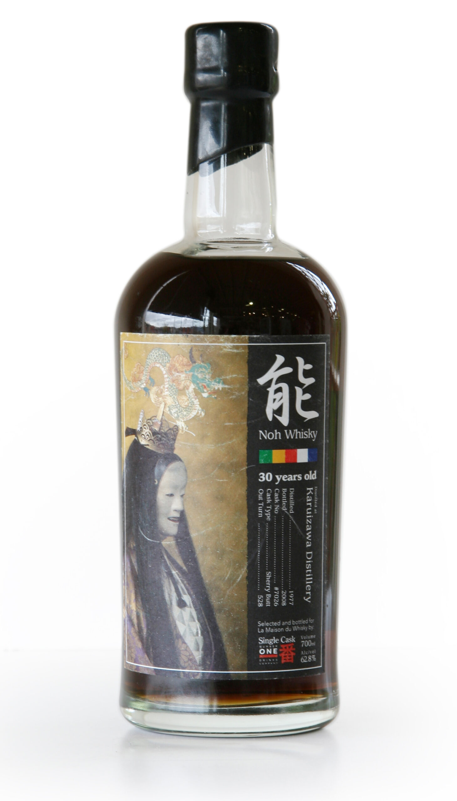The 30 year old Noh whisky distilled in 1977 and bottled in 2008